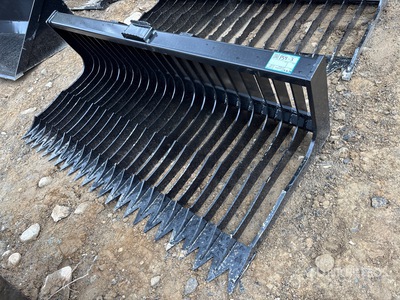 2025 Kit Containers QT-SB-L72 72 in Skeleton Skid Steer Bucket (Unused)