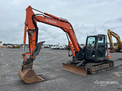 2017 Hitachi ZX85USB-5 Excavadora de Cadenas