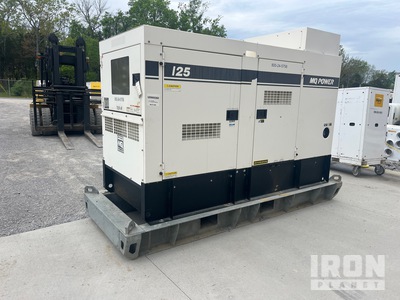 2019 (unverified) Multiquip DCA125SSIU4F 100 kW Skid-Mounted Generador