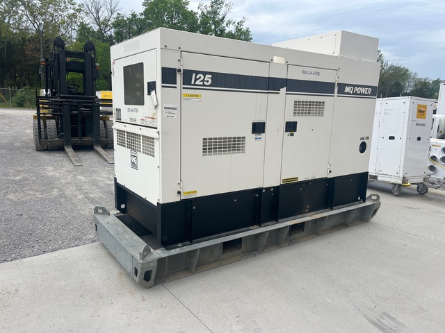 2019 Multiquip DCA-125SSIU4F 100 kW Skid-Mounted Generator Set