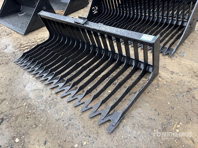 2025 Kit Containers QT-SB-L76-V3 76 in Skeleton Skid Steer Bucket