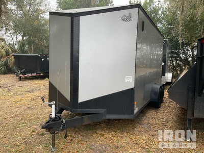 2023 Covered Wagon Trailer CW7X16TAS 16 ft T/A Enclosed Trailer
