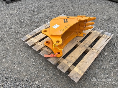 2026 GIYI GY-BK 12 in Digging Excavator Bucket - Fits Cat 307 (Unused)