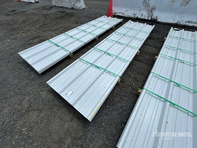 Quantity of 2025 Kit Containers 12 ft Galvalume Steel Roofing Sheets Materiale edile