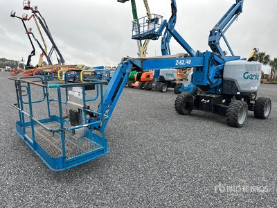 2017 Genie Z-62/40 4WD Diesel Articulating Boom Lift