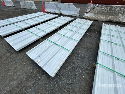 Quantity of 2025 Kit Containers 12 ft Galvalume Steel Roofing Sheets Materiale edile