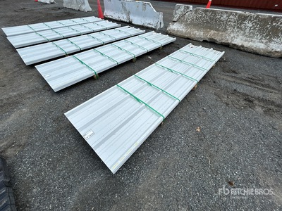 Quantity of 2025 Kit Containers 12 ft Galvalume Steel Roofing Sheets Materiale edile