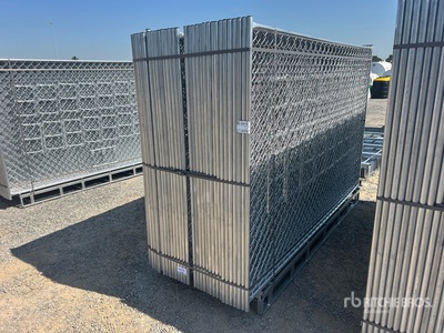 Quantity of (32) 2026 SUNTOP S0610-32 10 ft x 6 ft Chain Link Temporary Site Fence (Unused)