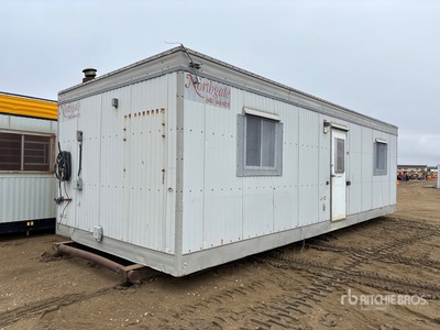 1998 Northgate 32 ft x 12 ft Skid-Mounted Oficina móvil