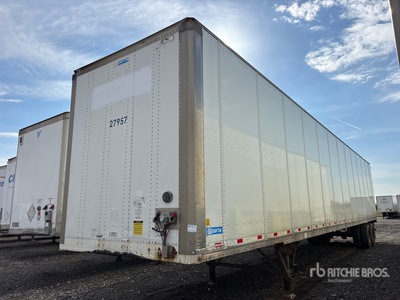 2012 Stoughton ZGP 53 ft x 102 in T/A Remolque de furgoneta