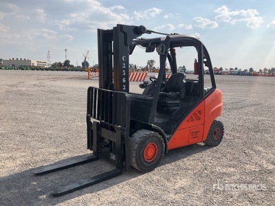 2017 Linde H35D-02 7000 lb Cushion Tire Montacargas / Forklift