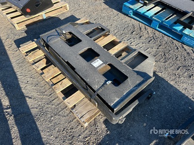 2025 Kit Containers QT-45-FF-42 42 in Horquillas para minicargadora