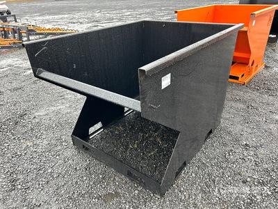 2025 Kit Containers 2YFT-SST 63 in Skid Steer Dump Hopper (Unused)