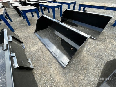 2025 Kit Containers QT-SNB-84 84 in Snow/Litter Pala para Minicargadora