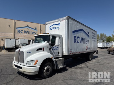 2017 Kenworth T370 T270 4x2 Van Truck