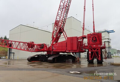 2016 Manitowoc 18000 660 ton Lattice-Boom Crawler Crane w/Wheeled MAXER