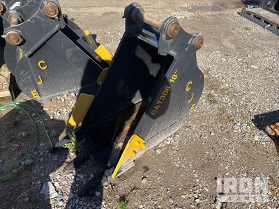 CJE 18 in Q/C Digging Excavator Bucket - Fits CAT 308 (Unused)