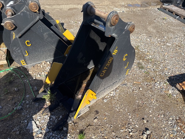 CJE 18 in Q/C Digging Excavator Bucket - Fits CAT 308 (Unused)