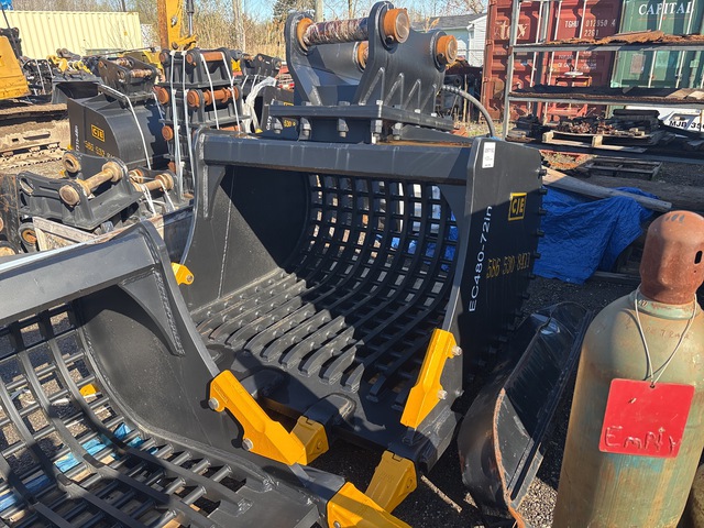 CJE 72 in Q/C Skeleton Excavator Bucket - Fits Volvo EC480 (Unused)