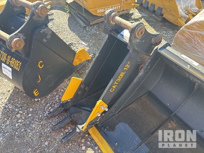CJE 12 in Q/C Digging Excavator Bucket - Fits CAT 308 (Unused)