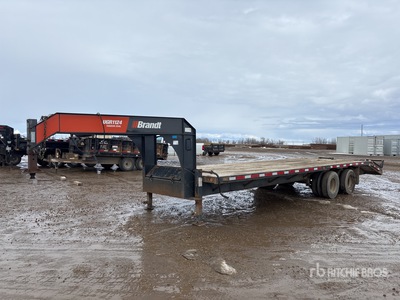 2018 Brandt 29 ft T/A Remorque pour équipement