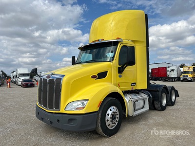 2018 Peterbilt 579 6x4 T/A Day Cab Truck Tractor