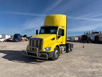 2018 Peterbilt 579 6x4 T/A Day Cab Truck Tractor