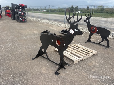 2025 Kit Containers AR500ATDEER Shooting Target