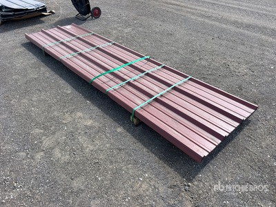 Quantity of (50) 2025 Kit Containers Steel R Panel
