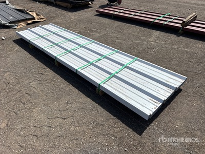 Quantity of (50) 2025 Kit Containers Steel R Panel Materiale edile