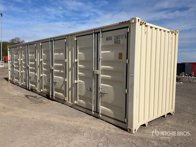 2024 40 ft High Cube Multi-Door Storage Container
