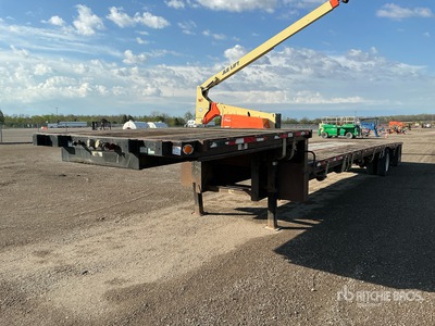 2014 Fontaine 80000 lb 48 ft T/A Przyczepa płaska