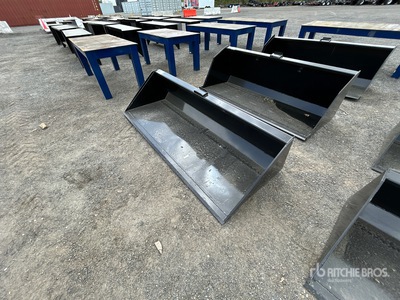 2025 Kit Containers QT-DB-S90 90 in Pala para Minicargadora