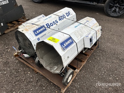 Quantity of (2) L.B. White BOSS 400DF 400000 BTU Kachel