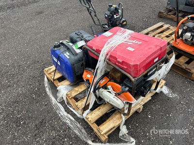 Portable generators, sthil saw, Milwaukee tools, lever chain hoist