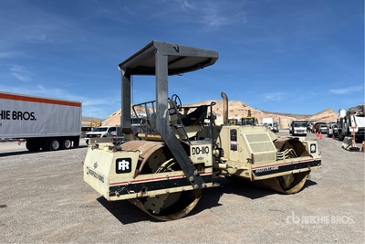 1995 Ingersoll Rand DD110 Rodillo Tándem