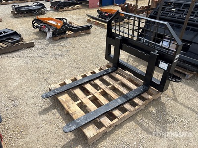 JBX 4000 48 in Skid Steer Forks (Unused)