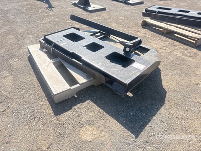 2025 Kit Containers QT-45-FF-42 42 in Skid Steer Forks - Fits Various (Unused)