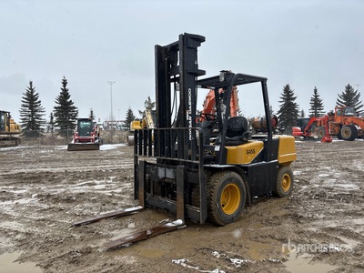 2006 Daewoo G45S-2 9150 lb Pneumatic Tire Forklift