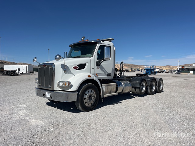 2020 Peterbilt 567 8x4 Heavy Haul Tri/A Day Cab Truck Tractor
