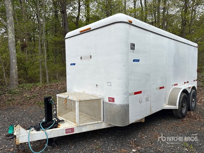 2021 W-W Trailers 16 ft T/A Gesloten aanhangwagen