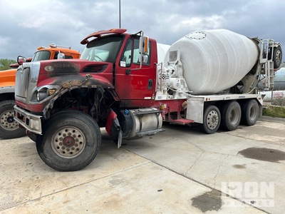 2016 International 7600 10x4 Mixer Truck (Inoperable)
