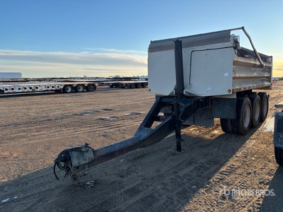 16 ft Tri/A Mini-remorque à benne