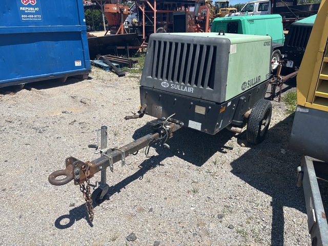 2008 Sullair 185 cfm Mobile Air Compressor