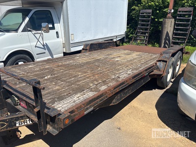2014 Kaufman D-DLX 20 ft T/A Remorque à plateau