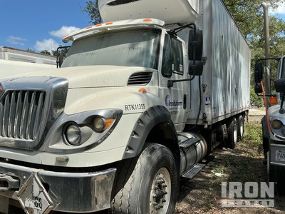 2015 International 7600SBA 6x4 冷蔵トラック (Inoperable)