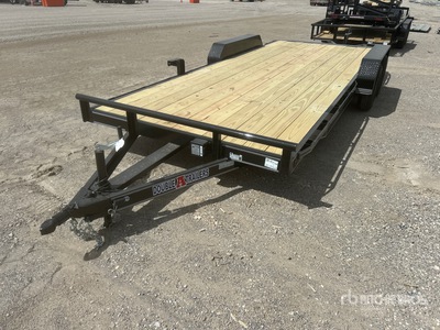 2026 Double A 20 ft T/A Equipment Trailer (Unused)