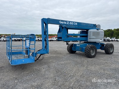 2008 Genie Z-60/34 4WD Diesel Podnośnik Przegubowy