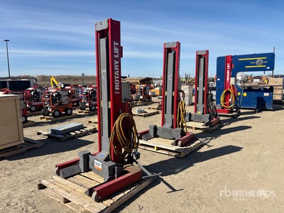 Quantity of (4) Rotary HP415 60000 lb Portable Vehicle Lift