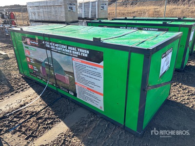 StanForge DT4041C 40 ft x 40 ft Dual Truss Abri de Conteneurs (Unused)